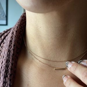 Mejuri | Jewelry | Mejuri Layered Bar 
